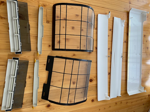 分解エアコンクリーニング