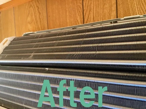 熱交換器の洗浄後