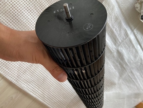 ファンの洗浄後