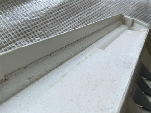 ドレンパンの洗浄後