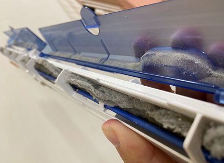 ダストボックスの洗浄前