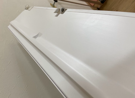 風向板の洗浄後