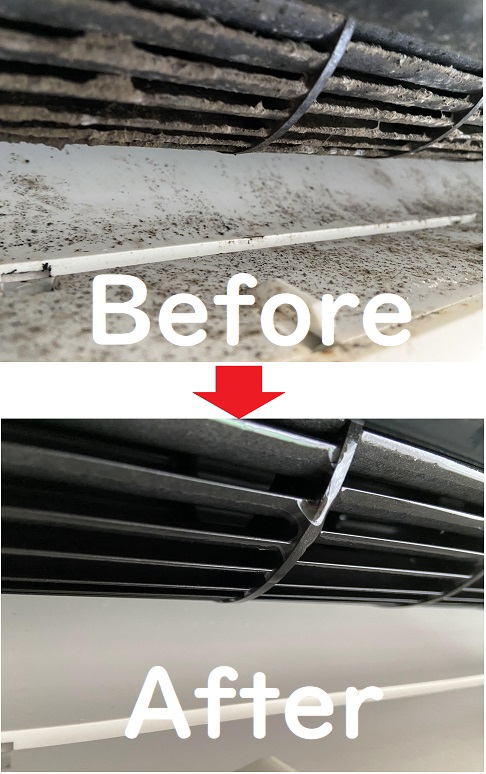 ファンの洗浄後