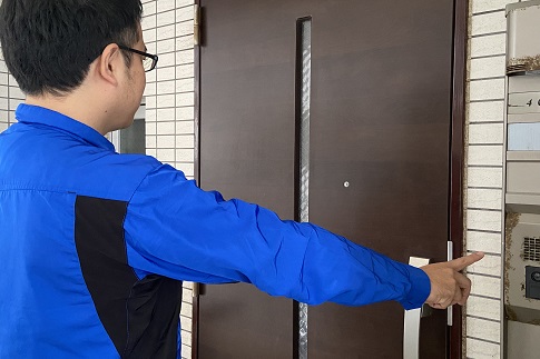 専門スタッフの訪問